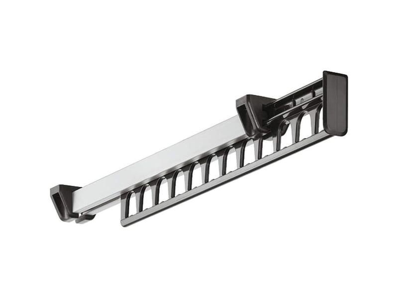  Porte-vêtements coulissant - support coulissant pour penderie - peut contenir 12 cintres - longueur 315 mm  - Conforama A
