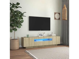 Meuble tv coloris marron 160 cm