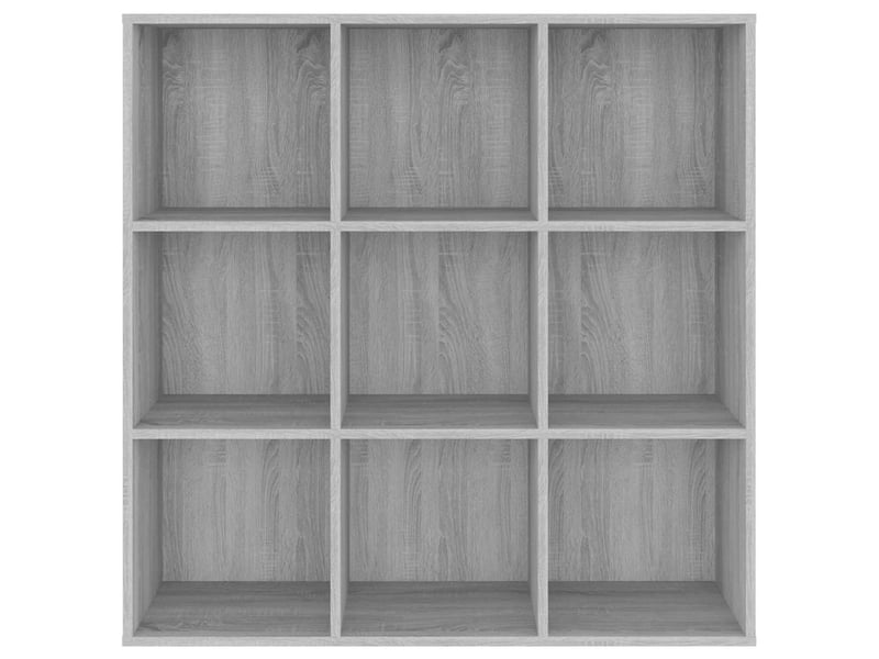  Bibliothèque, armoire à livres sonoma gris 98x29x97,5 cm  - Conforama C