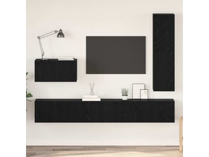 Meuble tv coloris noir 60 cm <strong></strong>  <strong></strong>