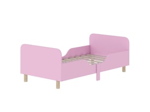Lit simple 70x140 cm <strong>PANGIVO</strong>  <strong></strong> coloris rose