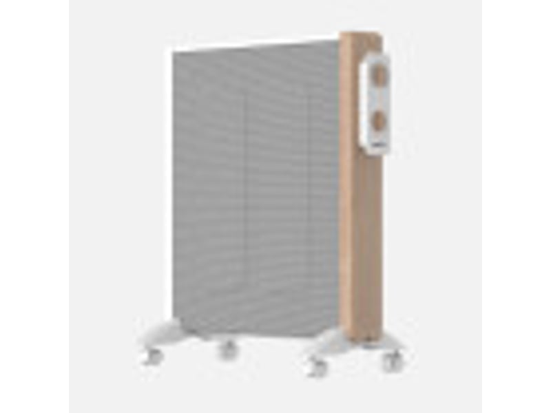  Fabrilamp badin radiateur mica 2000 w 4 éléments blanc et effet bois 283122068 - Conforama B