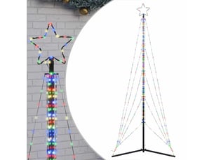 Sapin de noël, arbre de noël à led 525 led colorées 302 cm