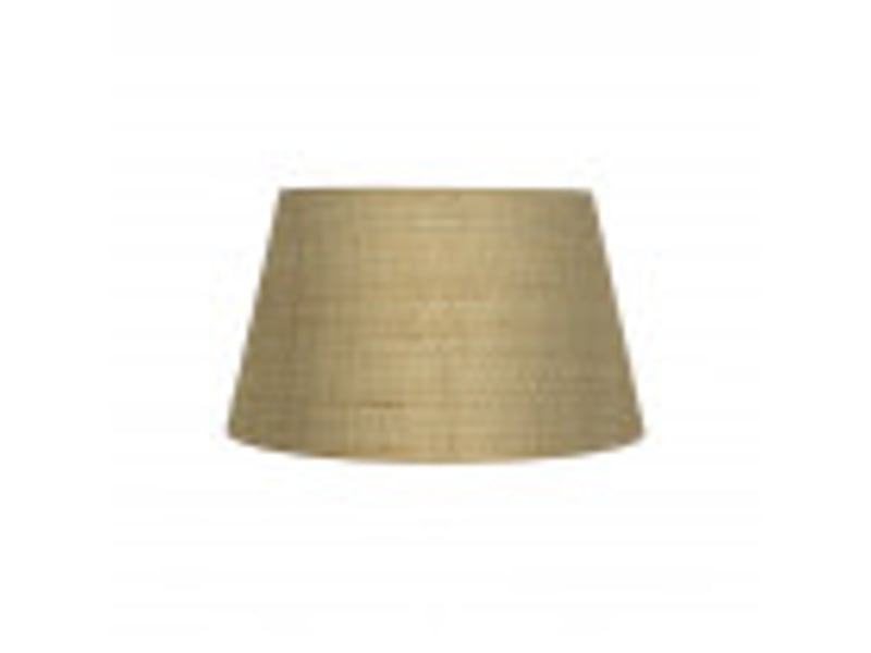  Abat-jour conique ouvert fabrilamp salma naturel, e27, ø 35 cm, h 20 cm 178313586 - Conforama B