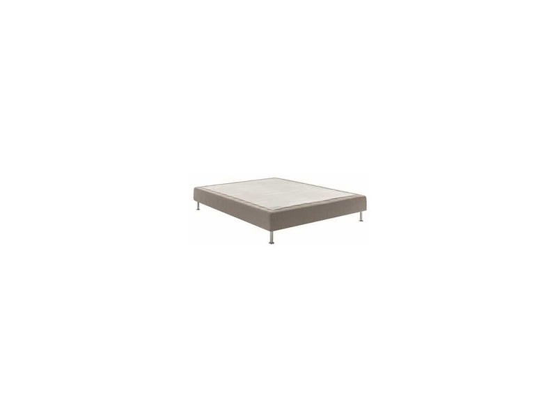  Sommier tapissier 1 place 80x200 bultex reset gris taupe 19 cm 5 zones 7797249 - Conforama A