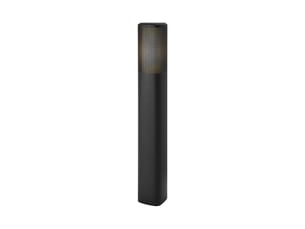 Potelet sidara 95 aluminium seaside noir , h. 95 - ip54 - e27 nordlux extérieur