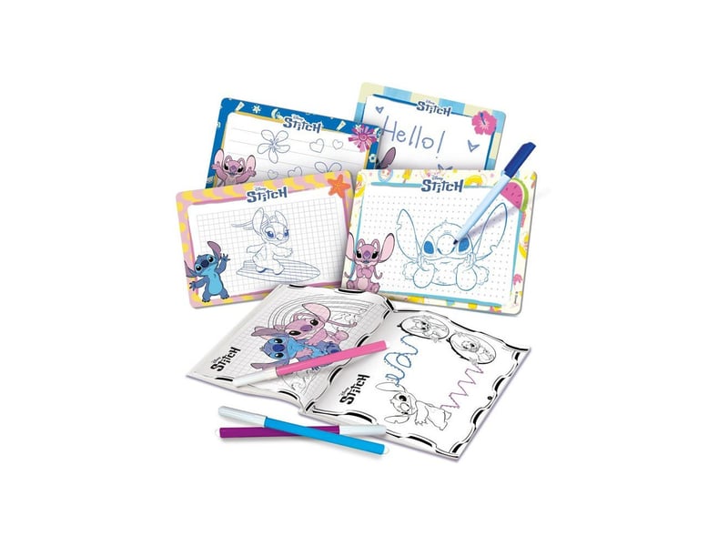  Studio de dessin stitch lisciani giochi avec ardoises effaçables et feutres LIS8008324117505 - Conforama B