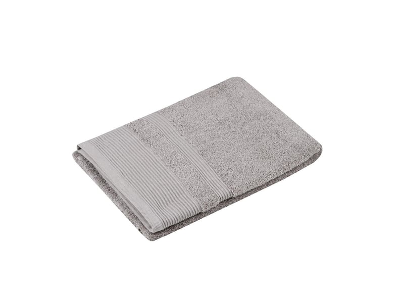 Serviette de toilette en coton lilas  - Conforama A