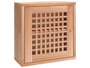 Armoire     <strong></strong> <strong></strong> coloris bois clair largeur 42 cm