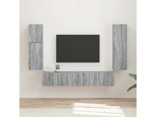 Meuble tv coloris gris 30 cm <strong></strong>  <strong></strong>
