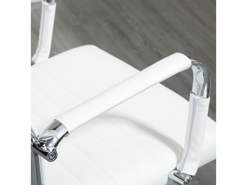 Chaise de bureau florenval ergonomique pivotante bascule blanche - Conforama E