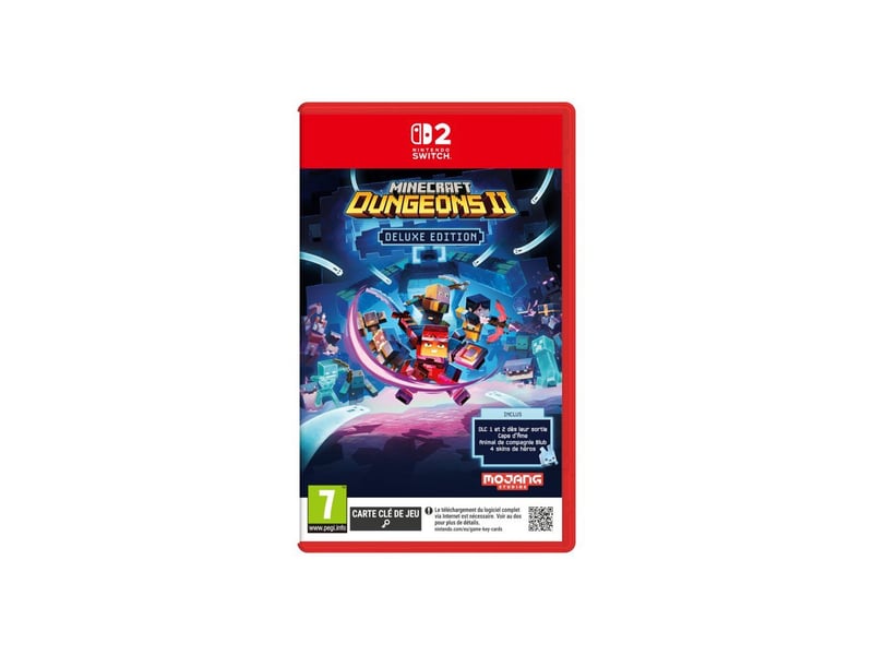  Jeu nintendo switch 2 minecraft dungeons ii deluxe action rpg en solo ou co-op jusqu a 4 joueurs NINNS2MINEDUN2 - Conforama A