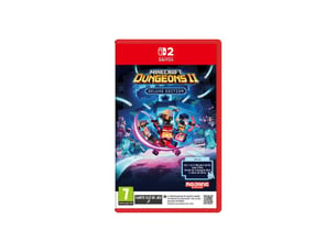 Jeu nintendo switch 2 minecraft dungeons ii deluxe action rpg en solo ou co-op jusqu a 4 joueurs