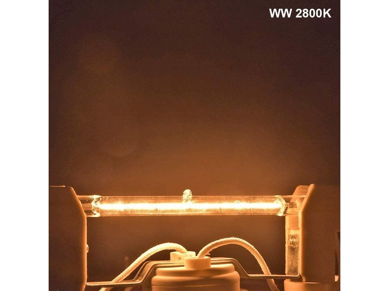  Ampoule halogène r7s 118mm 300w dimmable 220-240v 5900lm lot de 5  - Conforama D