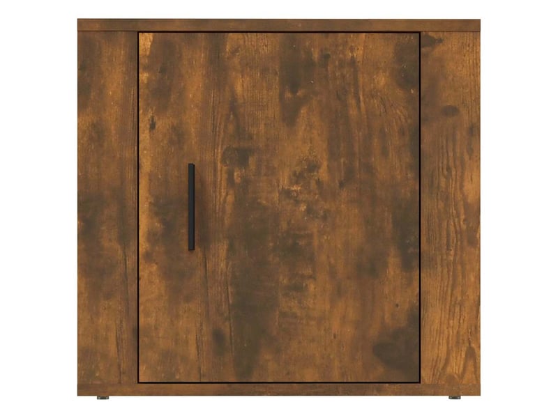  Table de chevet chanmbre, table d'appoint chêne fumé 50x39x47 cm shl7828  - Conforama E