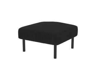 Pouf / repose pied <strong></strong> <strong>Morn Vibe</strong> noir