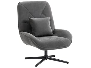 Pouf / repose pied gris