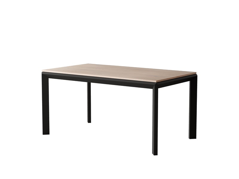 Table à manger extensible faro - 6-10 personnes - rectangulaire - 180x90x76 cm - cremona noir FARO - Conforama A