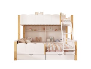 Lit superposé 90x200 cm MODENUIT coloris bicolore