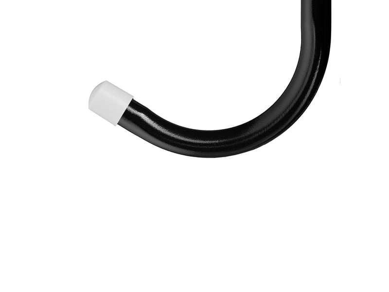  Portemanteau à trépied pratique pour l'entrée 8 emplacements 150 x 40 x 40 cm en métal noir 13_0016383  - Conforama B