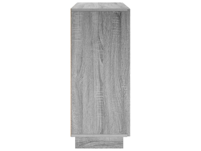  Buffet - bahut - meuble de rangement sonoma gris 85,5 x 31 x 75 cm bois d'ingénierie  - Conforama E