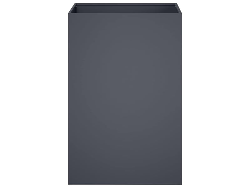  Jardinière - cache-pot de jardin anthracite 40 x 40 x 75 cm  - Conforama C