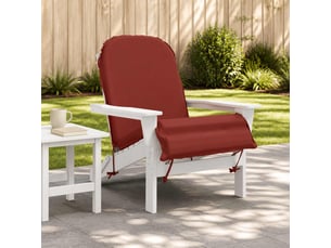 Coussin de transat ensoleillé, coussin pour bain de soleil gemert 100 % polyester rouge cf56049
