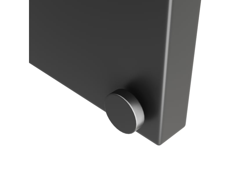  Table extensible 4 à 6 personnes avec rallonge pour salle à manger en mdf 119×80×75 cm noir  - Conforama D