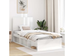 Tete de lit A poser largeur 87 cm miroir