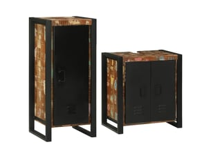 Ensemble de mobilier de salle de bain 2 pièces multicolore cf64236