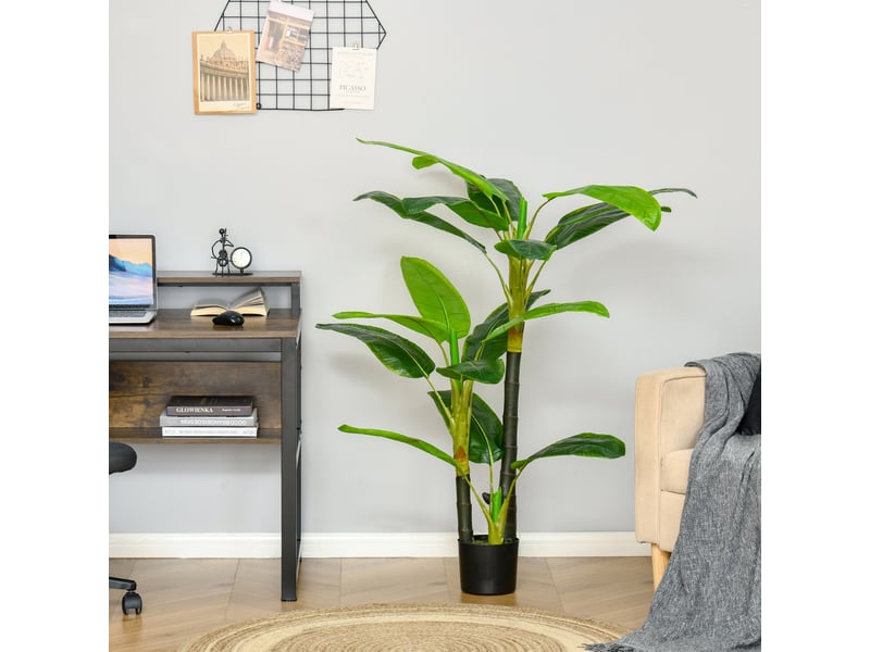  Bananier artificiel 150 cm décoratif vert  - Conforama B