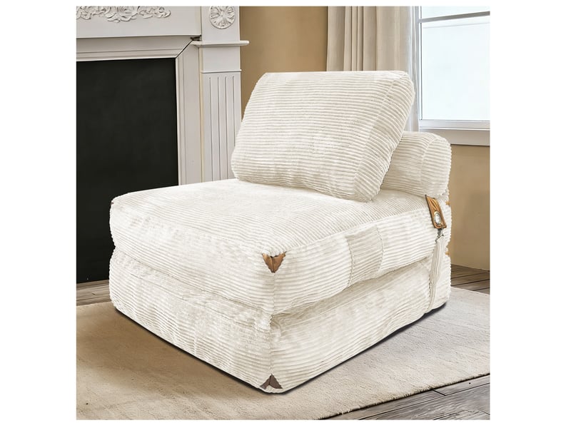  Canapé-lit pliant 87x86x40 cm blanc  - Conforama B