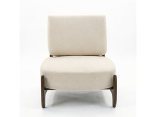 Fauteuil fixe PANGIVO T5828P575023 Tissu beige vendu A l'unité