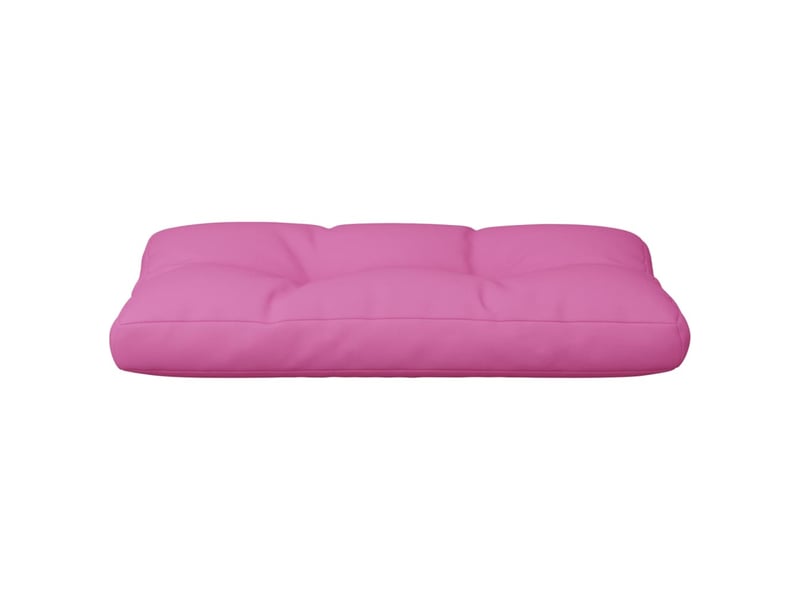  Coussin de palette, coussin de chaise, coussin de canapé rose 70x40x12 cm tissu cf55433  - Conforama E