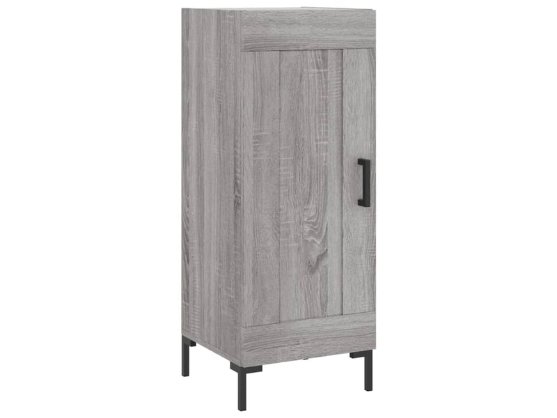  Buffet - bahut - meuble de rangement sonoma gris 34,5x34x90 cm bois d'ingénierie  - Conforama A