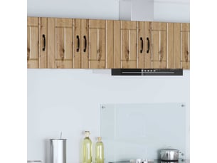 Armoire de cuisine 2 pcs chêne artisanal bois d'ingénierie shl6437