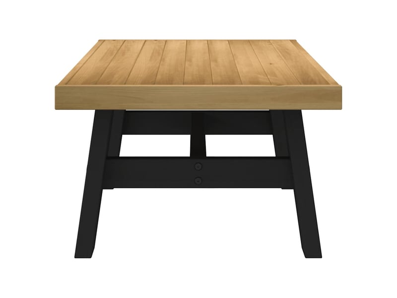 Table basse - table de salon - table à thé noain pieds en forme de a 120x60x40 cm massif pin  - Conforama D