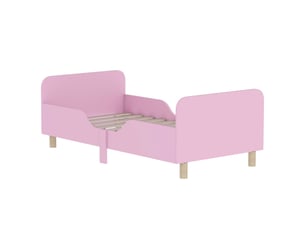 Lit simple 70x140 cm <strong>KORFEE</strong>  <strong></strong> coloris rose