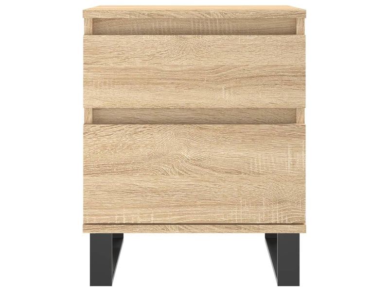 Table de chevet - cabinet de chevet - table de nuit chêne sonoma 40x35x50 cm bois d’ingénierie  - Conforama B