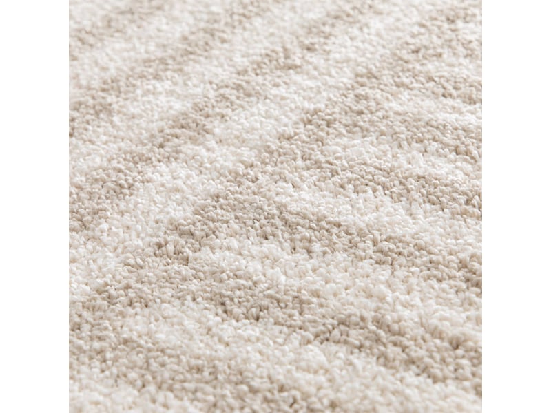  Tapis intérieur motif ronds crème et beige 80 x 150cm - stella  - Conforama E