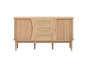 Buffet Qualité haut de gamme - 141 cm coloris naturel
