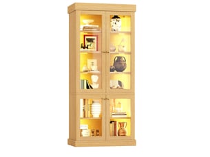 Vitrine coloris naturel <strong>PANGIVO</strong> <strong>N620GG260604N-2</strong> - 160 cmx180 cm