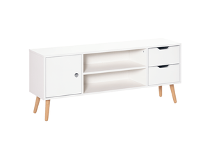 Meuble tv coloris blanc