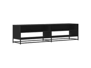 Meuble tv coloris noir 180.5 cm <strong></strong>  <strong></strong>
