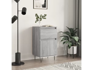 Buffet - bahut - meuble de rangement sonoma gris 40x35x70 cm bois d'ingénierie