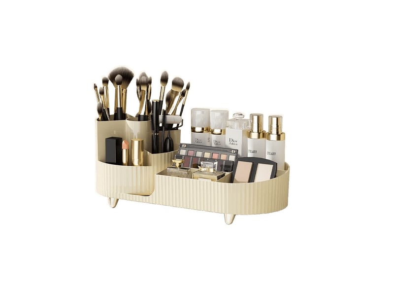 Organisateur présentoir cosmétique rotatif – pour coiffeuse et salle de bain - Conforama A