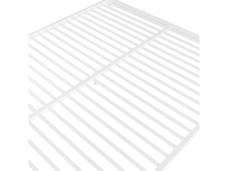  Lit superposé 90 × 200 et 140 × 200 cm, barrières latérales, escalier, blanc  - Conforama E
