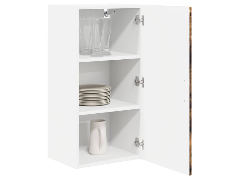 Armoire de cuisine chêne fumé 40x31x80cm bois d'ingénierie shl4128 - Conforama C
