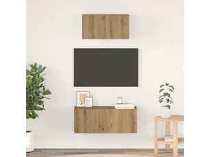 Meuble tv coloris marron 60 cm <strong></strong>  <strong></strong>