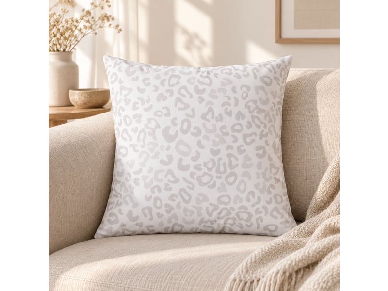 Coussin imprimé motif animalier 45x45 cm  - Conforama B